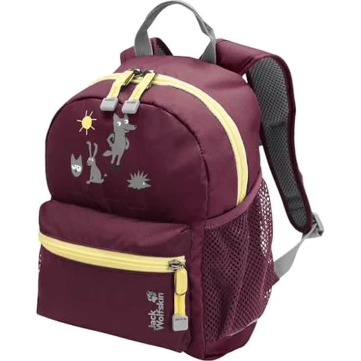 Jack Wolfskin Little Scout Kinderrucksack, 29 cm, rot, 100% Polyester, 23 x 21 x 29 cm – Bild 1