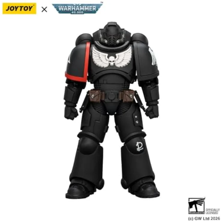 JOYTOY Warhammer 40,000 Actionfigur Raven Guard Intercessor, 12 cm, hochdetailliert, vollständig beweglich, mit Bolzen-Gewehr und Kettenschwert – Bild 2