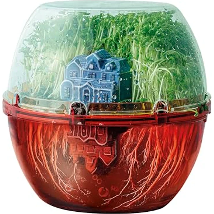 Clementoni Stranger Things Schattenwelt-Terrarium Vecnas Haus, Kreativ-Set zur Pflanzenzucht mit Hydrokulturen und Zubehör, ab 8 Jahren, 18802 – Bild 3