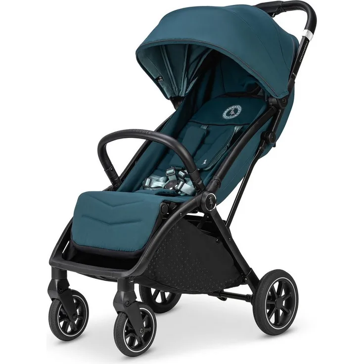 Storchenmühle Kinder-Buggy Niko, Luftkammer-Räder, XXL Sonnenverdeck UPF 50+, Einhand-Faltmechanismus, 8,7 kg