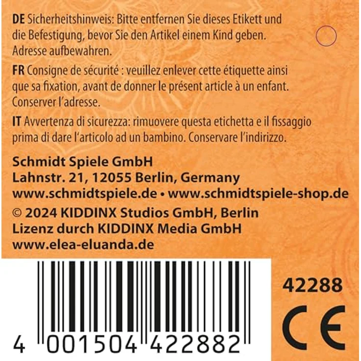 Schmidt Spiele 42288 Elea Eulanda, Eule Ezechiel, 28 cm Plüschfigur, Hochwertiger Plüsch, Handwaschbar, mit Rucksack zum Öffnen, ab 0 Jahren – Bild 2