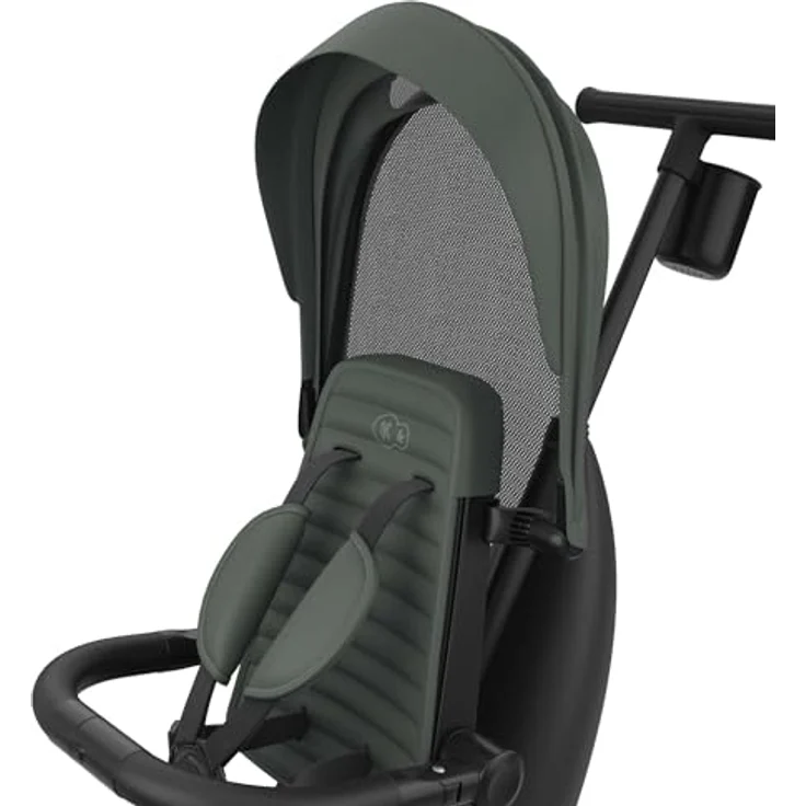 Kinderkraft Dreirad Jazz³, 6-in-1 System für Kinder von 9 Monaten bis 25 kg, drehbarer Sitz, abklappbares Verdeck, integrierter Stauraum – Bild 11