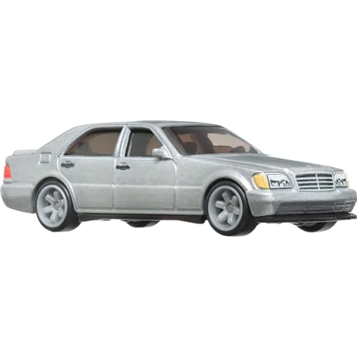 Hot Wheels Fast and Furious DieCast Modellauto Mercedes Benz 500 SEL, Maßstab 1/64, 7 cm, 100 % ORIGINAL - HRT94 – Bild 2