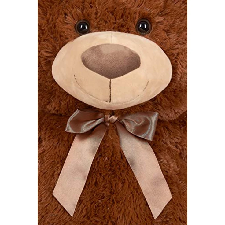 Teddybär mit Schleife 100 cm groß Stofftier Plüschtier Kuscheltier – Bild 5