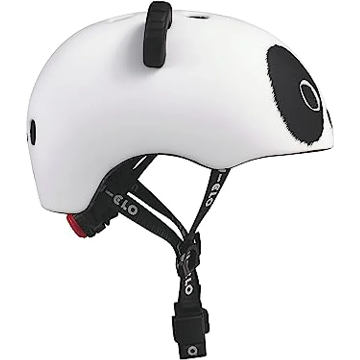 MICRO Kinderhelm | Das ORIGINAL | Panda 3D | Fahrrad- und Rollerhelm für Kinder (Größe M: 52-56 cm)