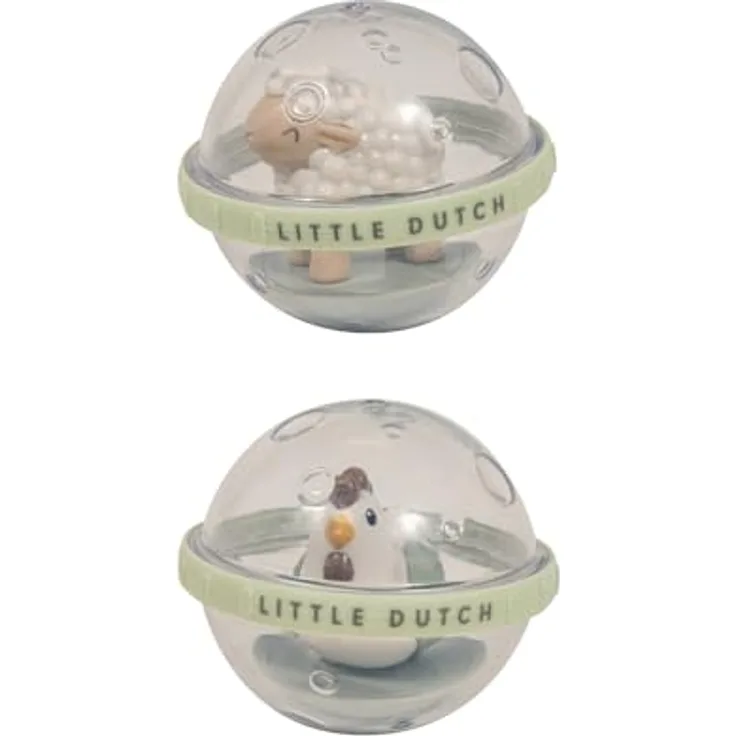 Little Dutch 2011397 Badespielzeug 2er Set Badebälle - Little Farm