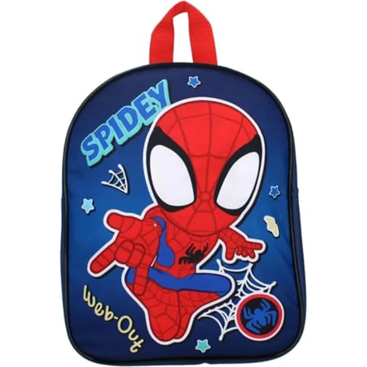 Vadobag Rucksack Spidey Web-Out! 29x22x9 cm, Kindergartenrucksack mit verstellbaren Schultergurten und praktischer Schlaufe – Bild 2