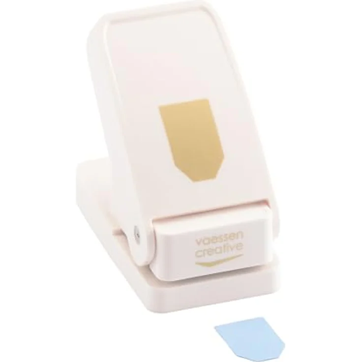Vaessen Creative Motivstanzer Heavy Duty, Stanzer für Kartenbasteln und Scrapbooking, 4 x 2,5 cm, für dicke Papierarten wie PVC und Kork – Bild 2