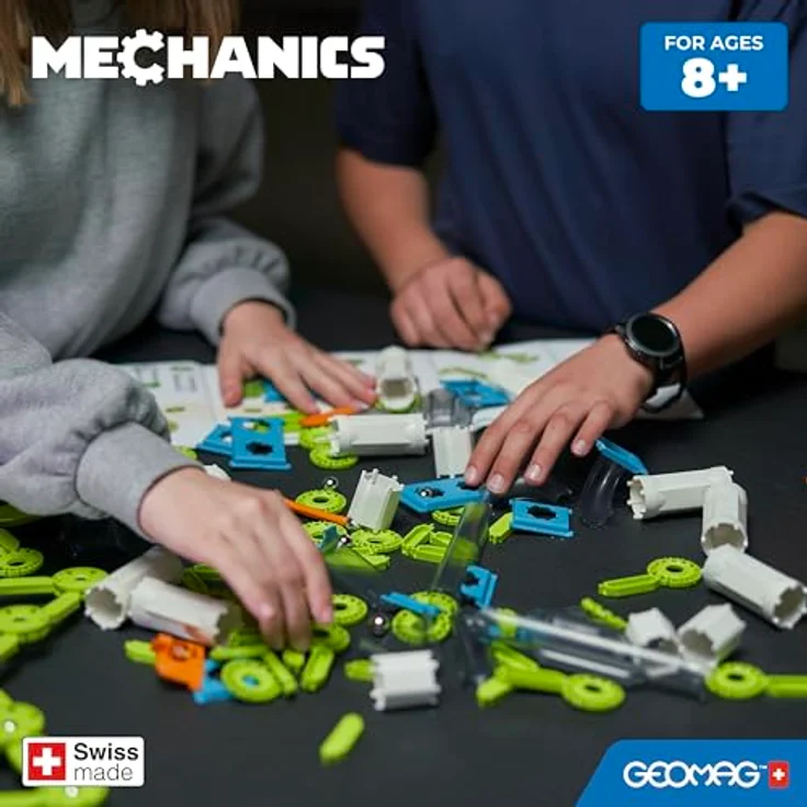 Geomag Mechanics Gravity RE Loops & Turns Neodym-Magnet-Spielzeug 8 Jahr(e) Mehrfarbig Violett Silber - Preisvergleich – Bild 7