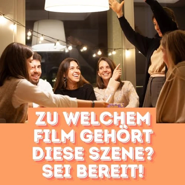 Hellofun! - ICH BIN DEIN Film, Familien-Brettspiel mit lustigen Quizfragen, hochwertige laminierte Karten – Bild 2