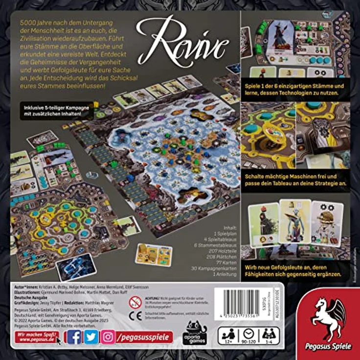 Pegasus Spiele 53071G Revive Brettspiele – Bild 4