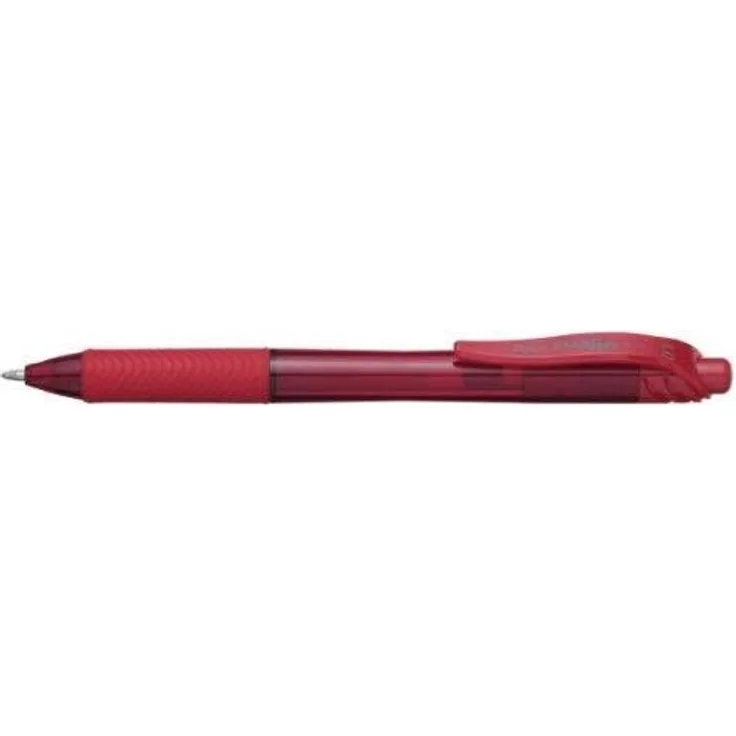 Pentel flüssig, 6er Gelroller EnerGel BL110, rot