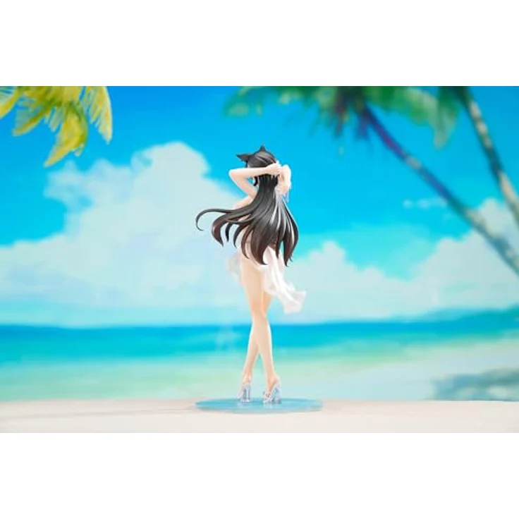 Apex Azur Lane Limepie Series PVC Statue Atago Summer March Ver. 23 cm, detailreiche Sammelfigur mit Base in Fensterbox – Bild 9