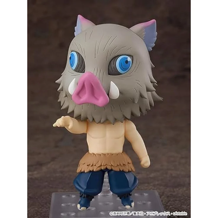 Good Smile Company Kimetsu no Yaiba: Demon Slayer Nendoroid Actionfigur Inosuke Hashibira, 10 cm mit Base – Bild 4