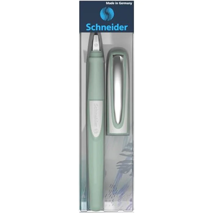 SCHNEIDER Füllhalter Ray M, Füller mit Edelstahlfeder und ergonomischem Griff, Farbe pistacchio – Bild 6