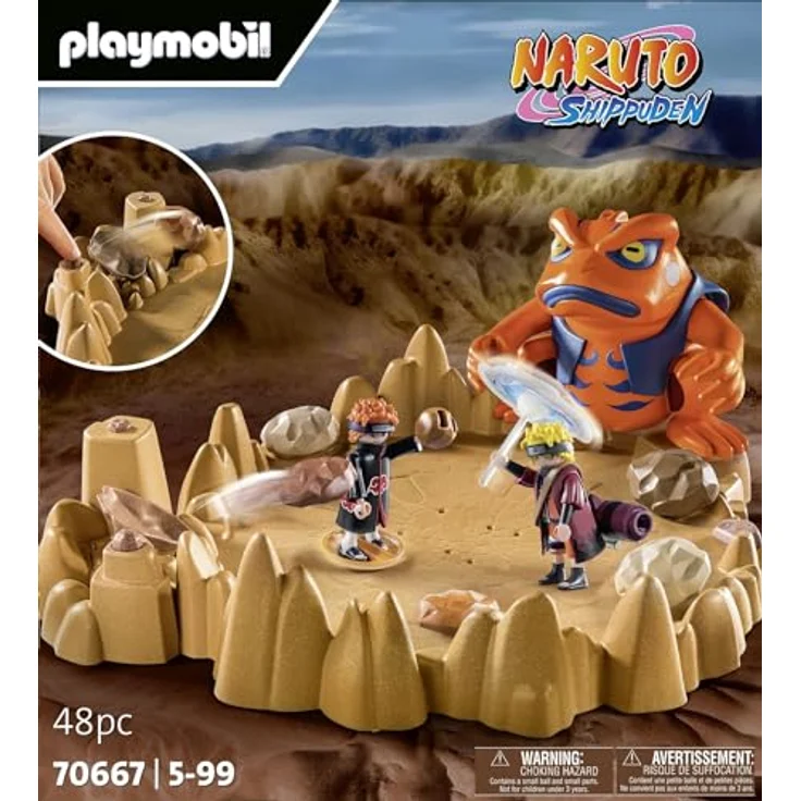 Playmobil® Konstruktions-Spielset Naruto vs. Pain (70667), Naruto, (48 St) – Bild 3