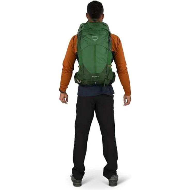 Osprey Stratos 24, Wanderrucksack mit 24 Litern Volumen und AirSpeed-Rückensystem, cetacean blue – Bild 9