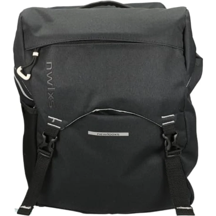 New Looxs Sports Double Racktime Dubbele Fietstas, Black, 32 Liter – Bild 1