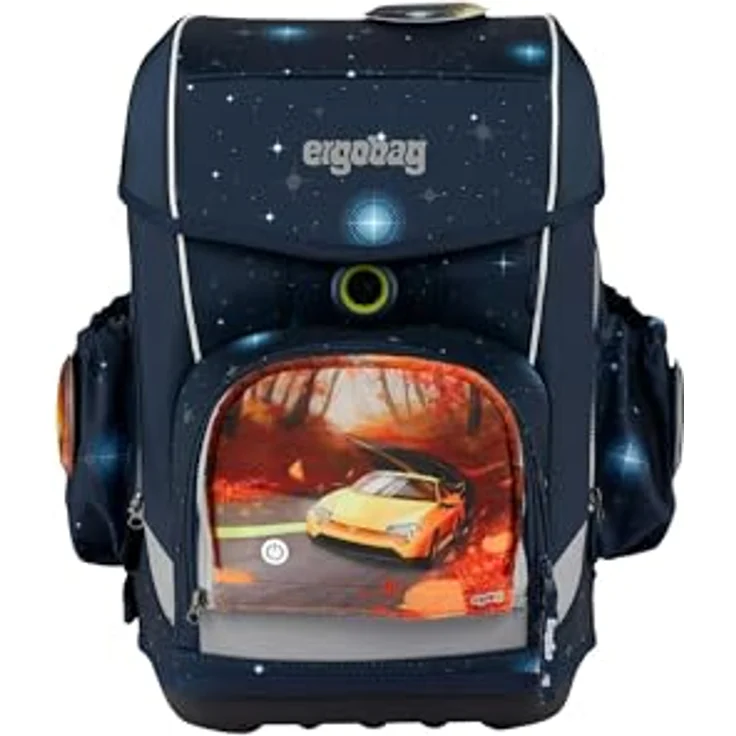 ergobag Schulranzen LED Zippie, reflektierend mit wechselbaren Designs für Kreative – Bild 4