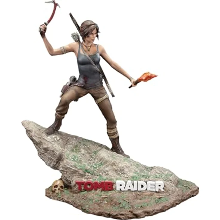 DARK HORSE COMICS Tomb Raider PVC Statue Lara Croft Survivor Era, 33 cm, detailreiche Sammelfigur aus hochwertigem PVC, ideal für Sammler – Bild 1