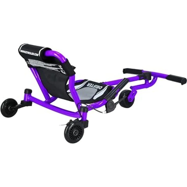 EzyRoller Drifter X Trike, Dreirad Drift Kinderfahrzeug für draußen, geeignet für 6 - 14 Jahre, lila – Bild 10