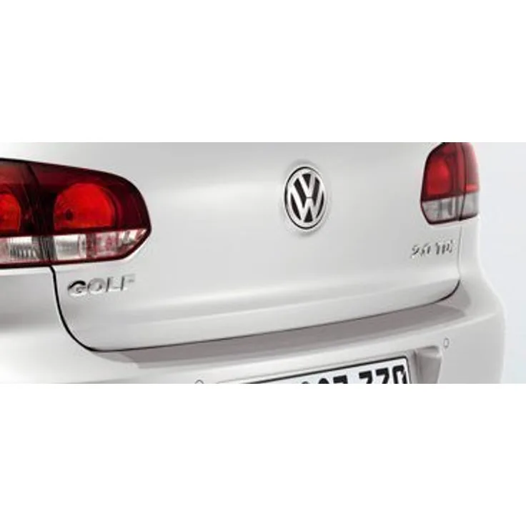 Volkswagen Original VW Ersatzteile Golf 6 Stoßstangen Schutz Ladekantenschutz Leiste, transparent