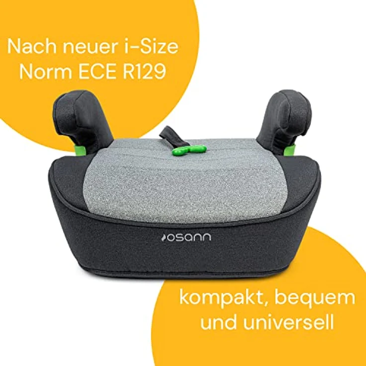 Osann Lux Isofix i-Size Sitzerhöhung (126-150 cm) - Universe Grey – Bild 5