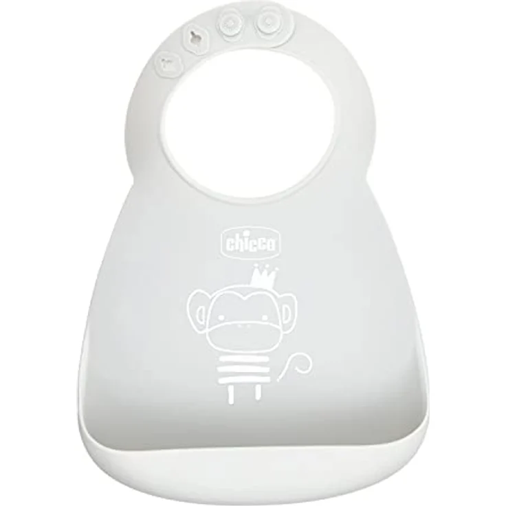 CHICCO SILIKONLÄTZCHEN GRAU – Bild 5