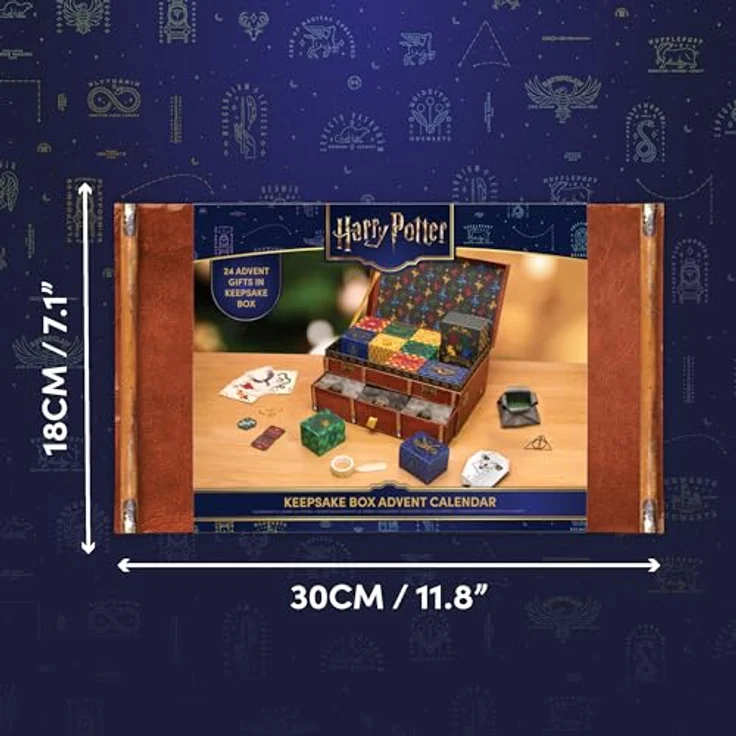 Paladone Harry Potter Erinnerungsbox Adventskalender, 24 feste Überraschungen mit Schreibwaren & Gadgets, offiziell lizenziertes Geschenk für Fans – Bild 3