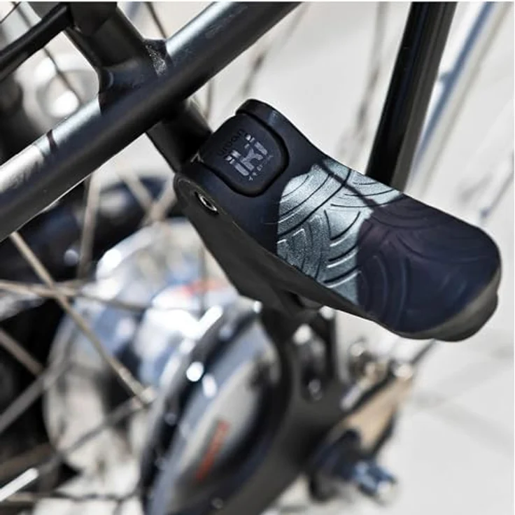 Urban Iki Velokindersitz Gepäckträger, Bincho Black und Kurumi Brown, geeignet für Kinder von 5 bis 10 Jahren, mit Smart Click & Go-System, komfortablem wasserdichten Sitzkissen und Hüftgürtel. – Bild 7