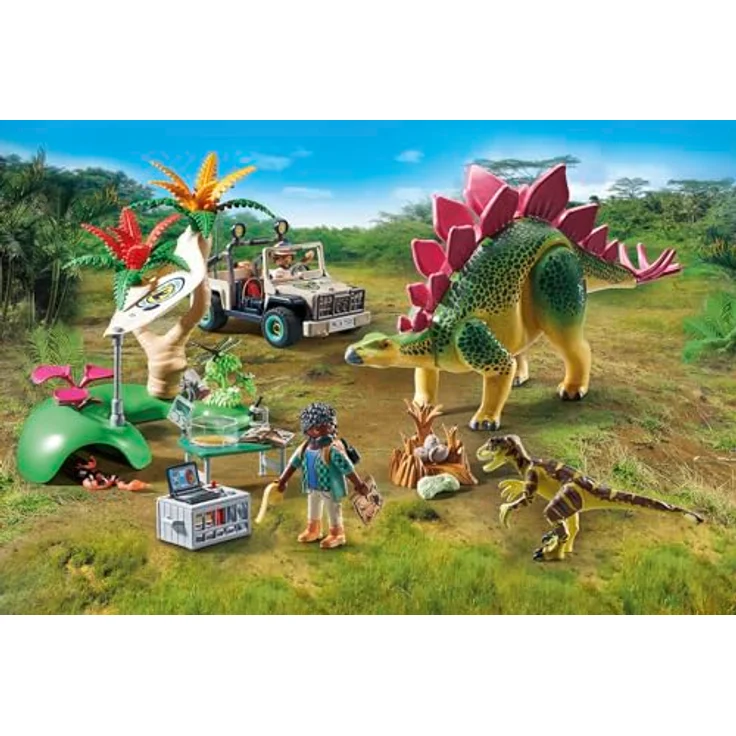 Playmobil® Konstruktions-Spielset Forschungscamp mit Dinos (71523), Dinos, (93 St), Made in Europe – Bild 4