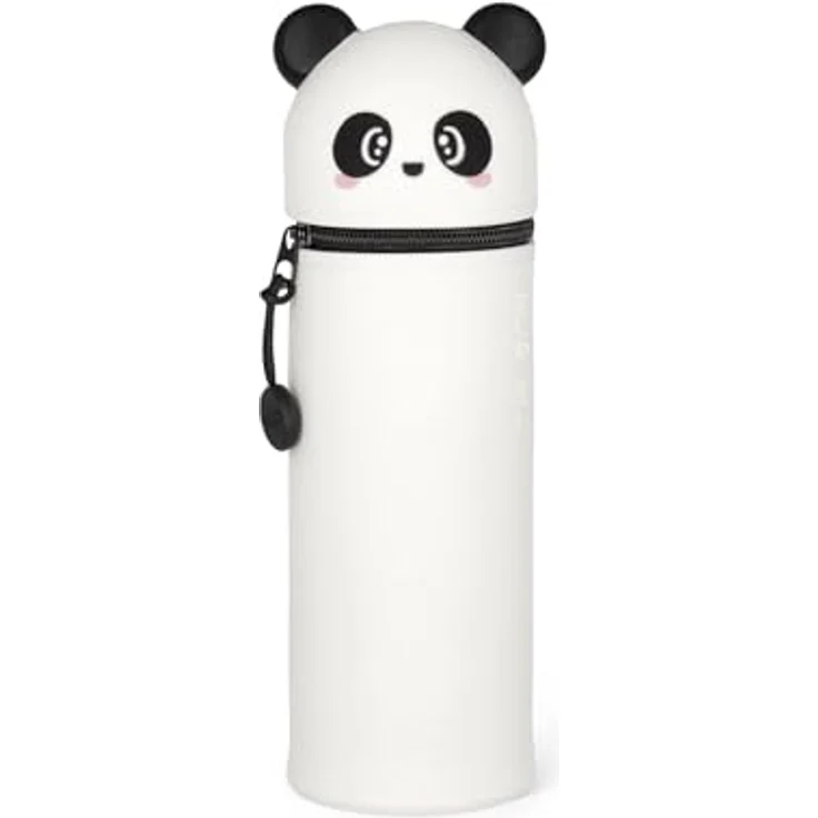 Legami Federmäppchen LEGAMI 2-IN-1, Motiv PANDA KAWAII, Silikon, REISSVERSCHLUSS, blau – Bild 2