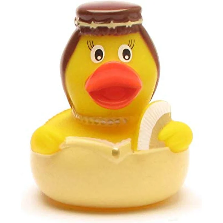Duckshop Badeente Sissi, personalisierbar mit Wunschtext (max. 10 Zeichen), 8 cm Vinyl – Bild 5