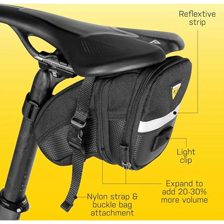 Topeak Strap Aero Wedge Pack Satteltasche S – Bild 4