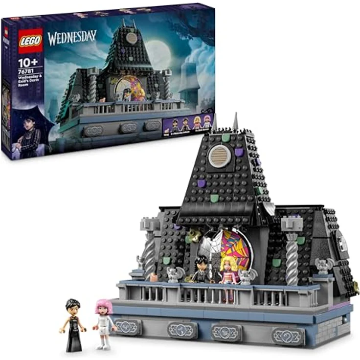 LEGO Wednesday: Wednesdays und Enids Zimmer im Studentenwohnheim, Nevermore Academy, Spielzeug für Mädchen, Jungen und Fans 76781 – Bild 1