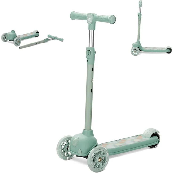 Lorelli Jetster, Kinderroller mit höhenverstellbarem Aluminium-Lenker, PU-Räder und Hinterradbremse, abnehmbar, für Kinder ab 3 Jahren