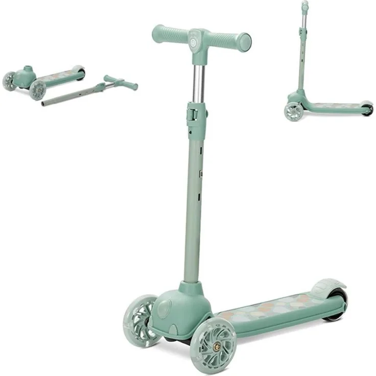 Lorelli Jetster, Kinderroller mit höhenverstellbarem Aluminium-Lenker, PU-Räder und Hinterradbremse, abnehmbar, für Kinder ab 3 Jahren