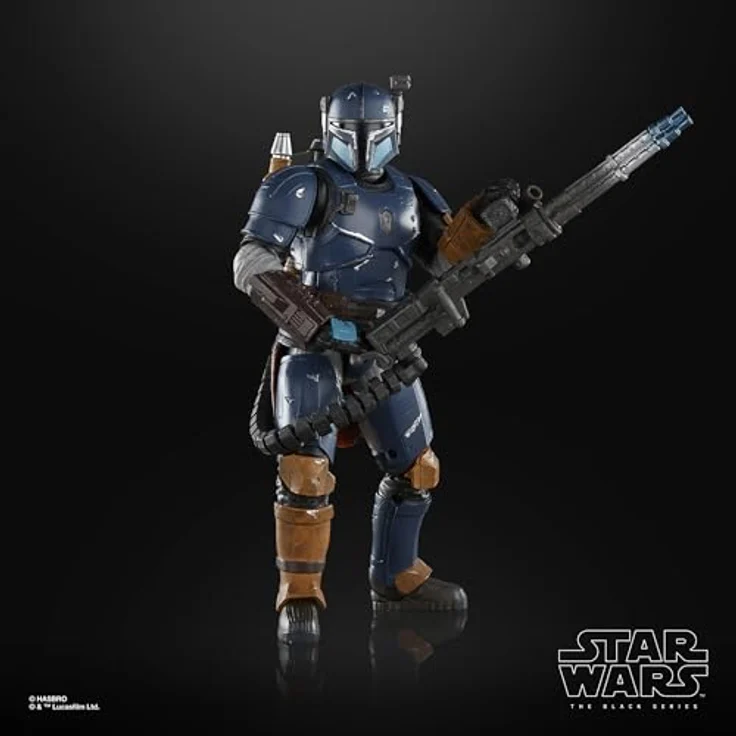 Star Wars The Black Series Paz Vizsla, Deluxe Action-Figur (15 cm) mit 29 Bewegungspunkten und Blaster-Zubehör zu Star Wars: The Mandalorian – Bild 4