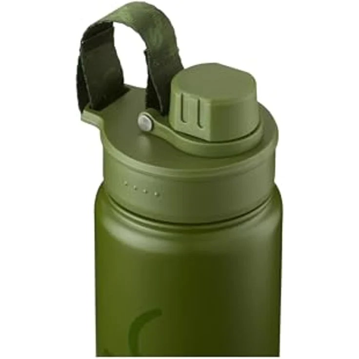 Satch 0,5 Trinkflasche Edelstahl olive – Bild 5