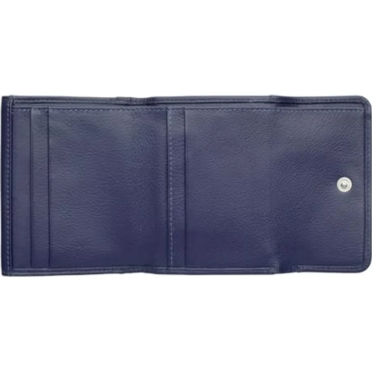 Golden Head Madrid RFID Protect Billfold Coin Wallet with Front Flap Snap Closure Blue, Kinderportemonnaie mit RFID-Schutz – Bild 2