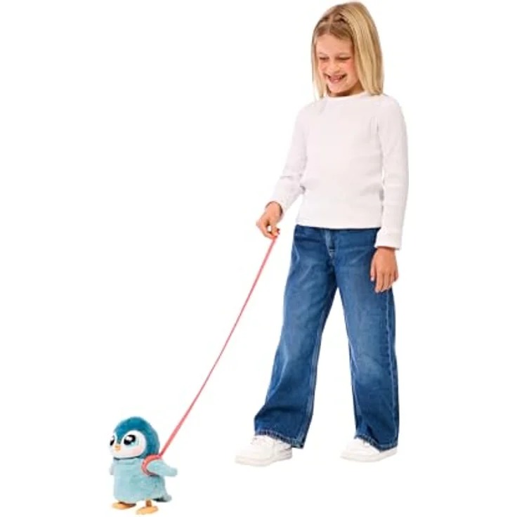 Moose Plüschfigur Little Live Pets: My Pet Penguin, interaktiver Baby-Pinguin mit mehr als 25 Geräuschen und fütterbaren Snacks – Bild 5