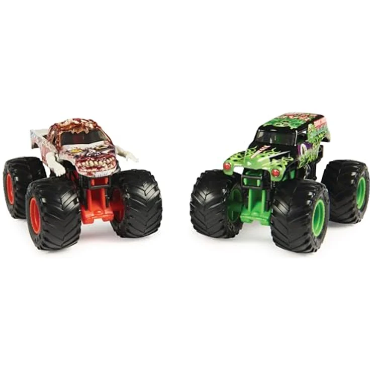 Monster Jam Original Monster Jam Zweier-Pack mit authentischen Monster Trucks im Maßstab 1:64 (Sortierung mit verschiedenen Designs, Zufallsauswahl) – Bild 9
