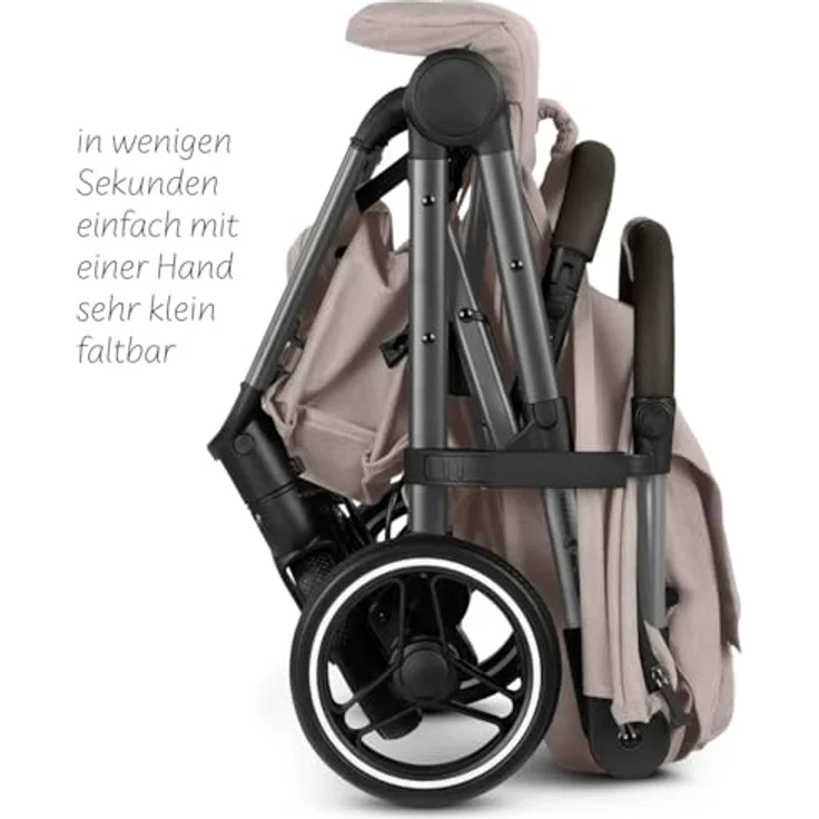 ABC Design Sportbuggy Ping 3 Trekking Reisebuggy, 5-Punkt-Gurtsystem, UPF 50+, Camel – Bild 12