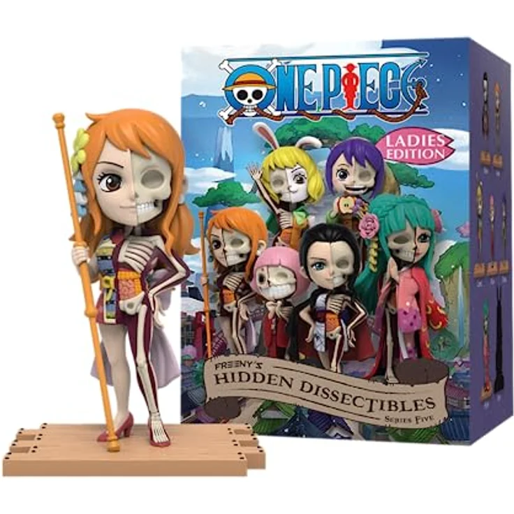 Mighty Jaxx Sammelfigur Freeny's Hidden Dissectibles One Piece Serie 5 (Frauen-Edition), Spielzeug-Sammelfiguren in Blindbox, eine Packung, enthält eine zufällige Figur – Bild 1