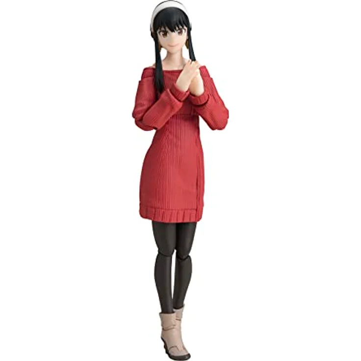 Bandai Tamashii Nations S.H. Figuarts Actionfigur Yor Forger, detailgetreu, 15 cm, wechselbare Gesichtsausdrücke und Zubehörteile – Bild 1