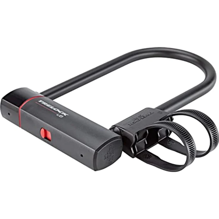 Trelock Unisex Bügelschloss-2232025900 Bügelschloss, Schwarz, One Size – Bild 3