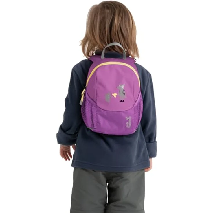 Jack Wolfskin Sprout Kindergartenrucksack, 25.5 cm, lila, 100% Polyester, 20 x 15.5 cm – Bild 4