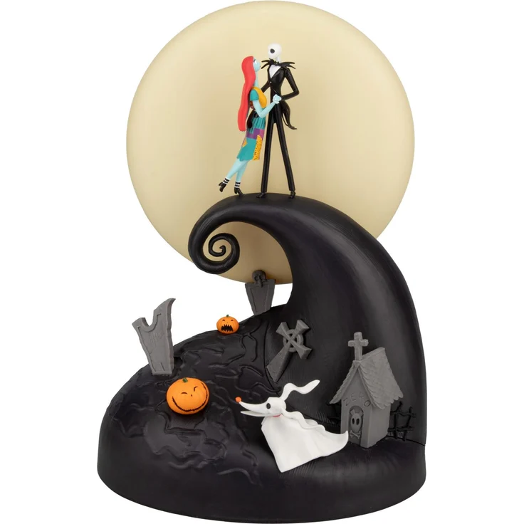 Paladone Nightmare Before Christmas Diorama-Leuchte, 30cm LED mit drei Lichtmodi, Jack & Sally