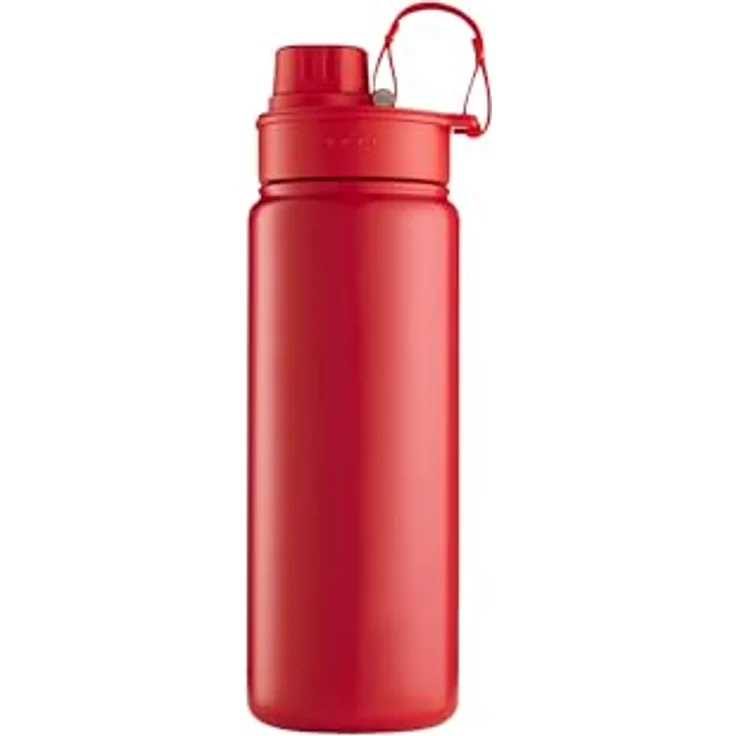 Satch 0,5 Trinkflasche Edelstahl red – Bild 3