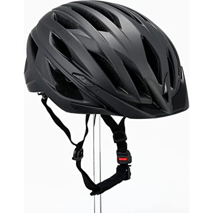 ALPINA PARANA - Leichter, Individuell Anpassbarer Touren Fahrradhelm Mit Fliegennetz Für Erwachsene, black matt, 58-63 cm – Bild 6